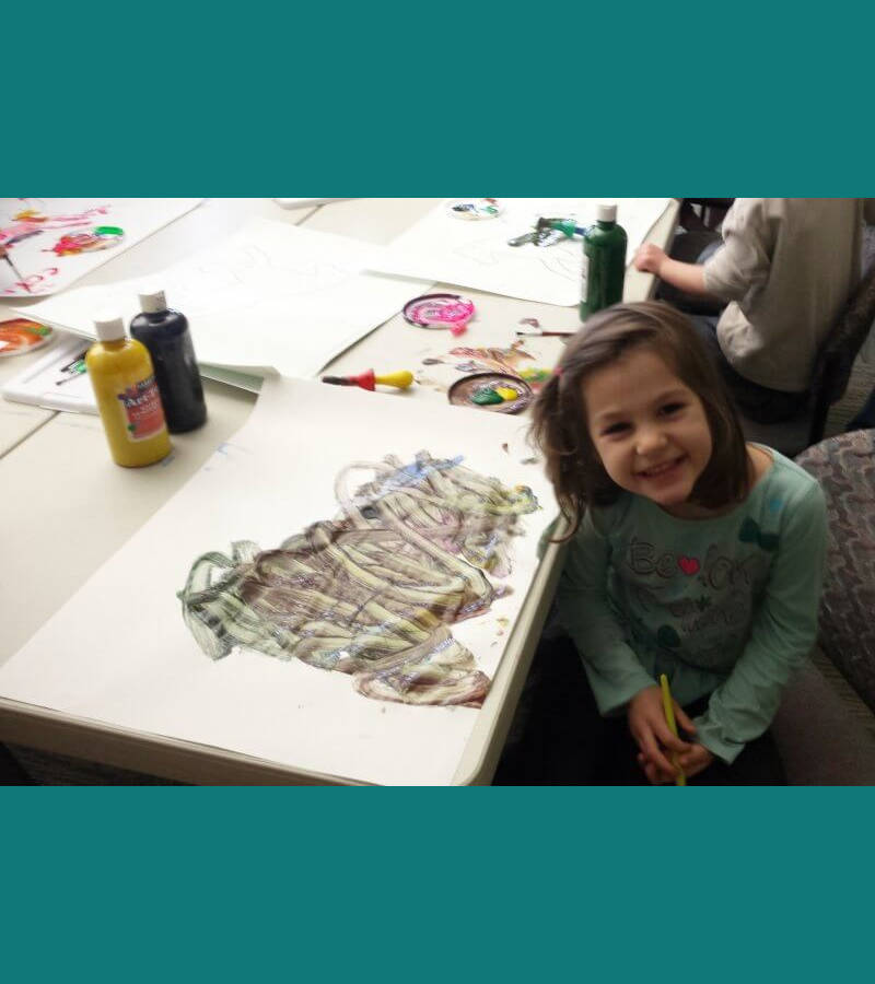 Abstract Expressionist Unicorn Abstract Expressionist Unicorn