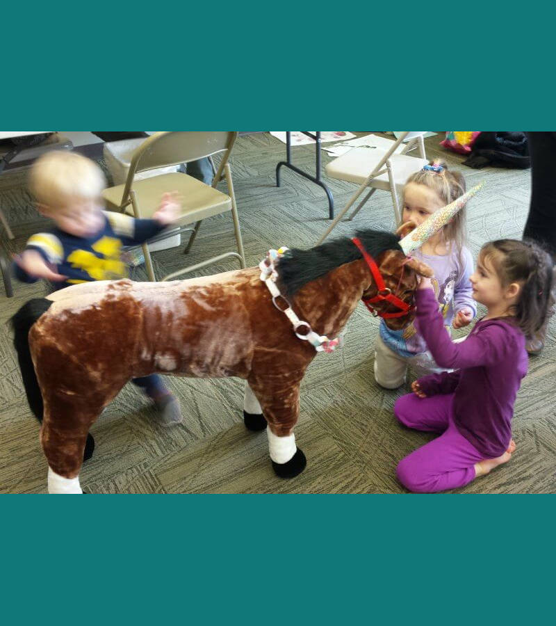 Attaching Micro's Enchanted Horn Attaching Micro's Enchanted Horn